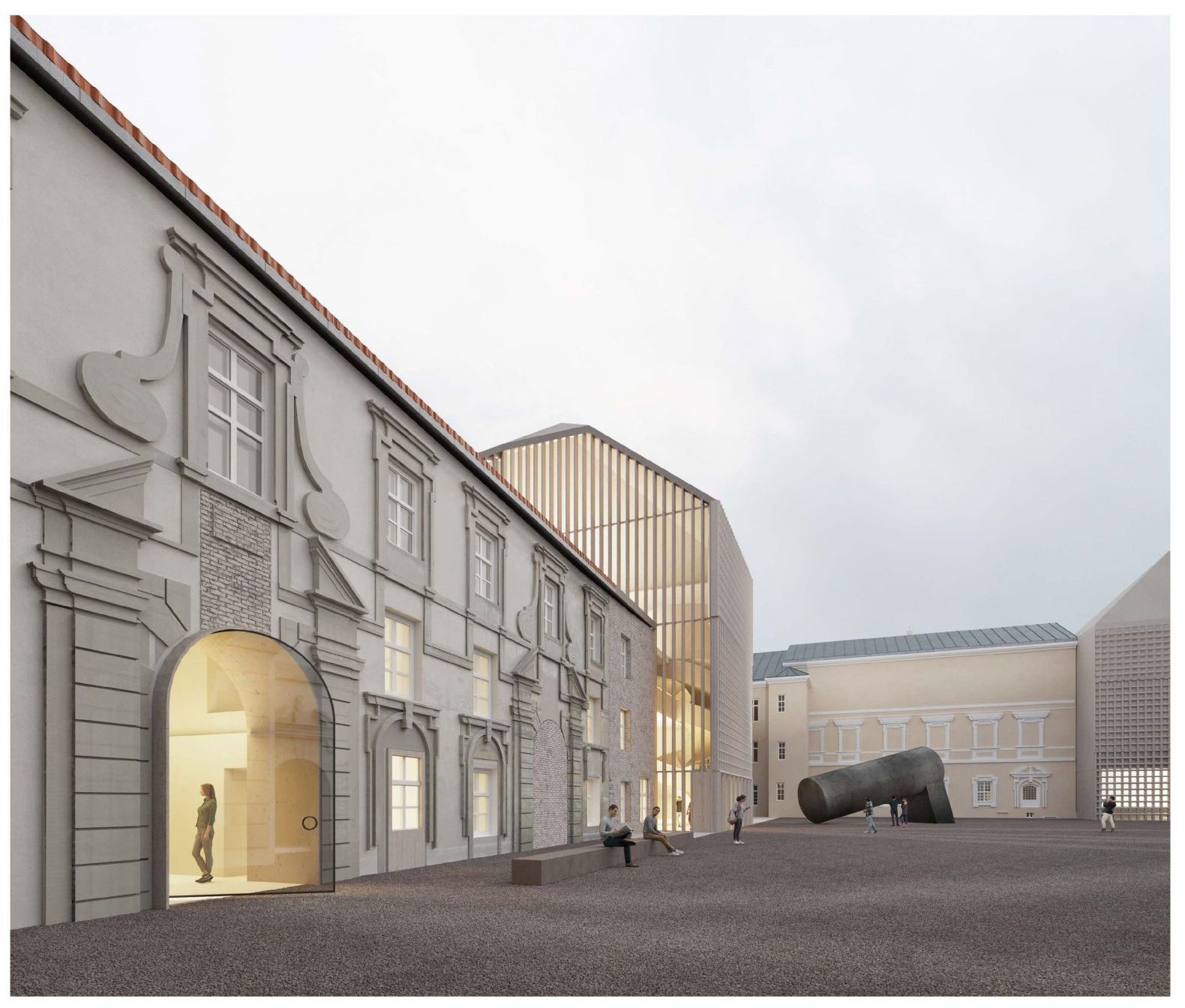 Vilniaus Jonušo Radvilos rūmų konkurse – preliminari architektūrinių projektų eilė