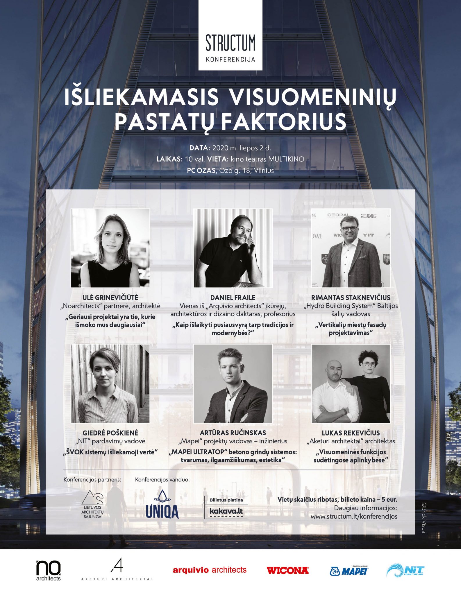Konferencija “Išliekamasis visuomeninių pastatų faktorius”